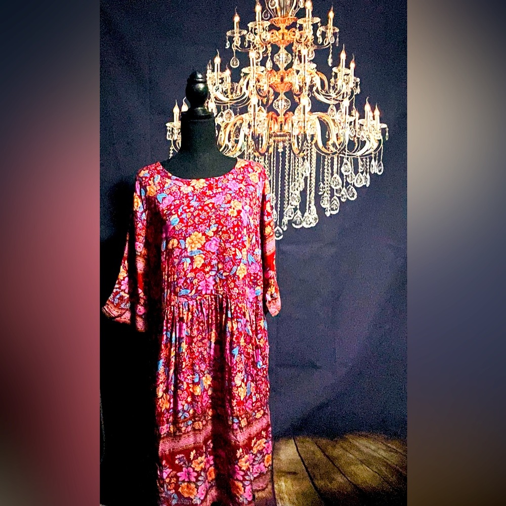 Lightweight floral dress, worn once
